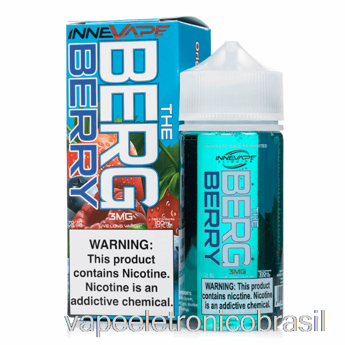 Vape Recarregável Heisenberg Berry - Innevape E-líquido - 100ml 3mg